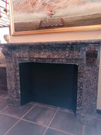 robuuste antieke marmer schouw, Ophalen of Verzenden