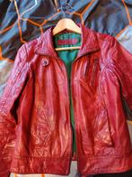 Red leather jacket / Rood leren jasje, Ophalen of Verzenden, Zo goed als nieuw