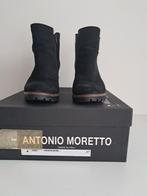 Antonio Moretto enkellaars., Kleding | Dames, Schoenen, Ophalen, Zo goed als nieuw, Zwart