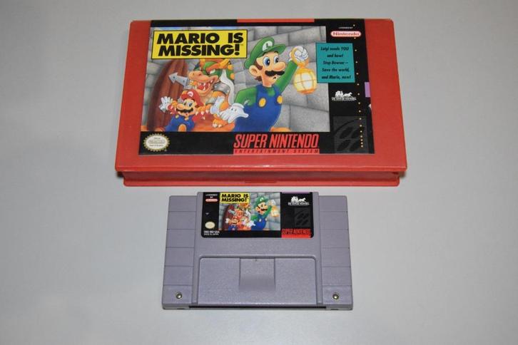 Super Nintendo (SNES): Mario is Missing (NTSC - USA), Spelcomputers en Games, Games | Nintendo Super NES, Gebruikt, Puzzel en Educatief