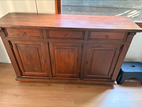 Stevige oude dressoir, Huis en Inrichting, Kasten | Dressoirs, Gebruikt, 25 tot 50 cm, Ophalen of Verzenden