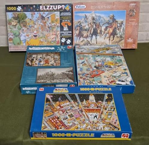 6 x Jumbo puzzels / puzzles, Hobby en Vrije tijd, Denksport en Puzzels, Gebruikt, Legpuzzel, 500 t/m 1500 stukjes, Ophalen of Verzenden