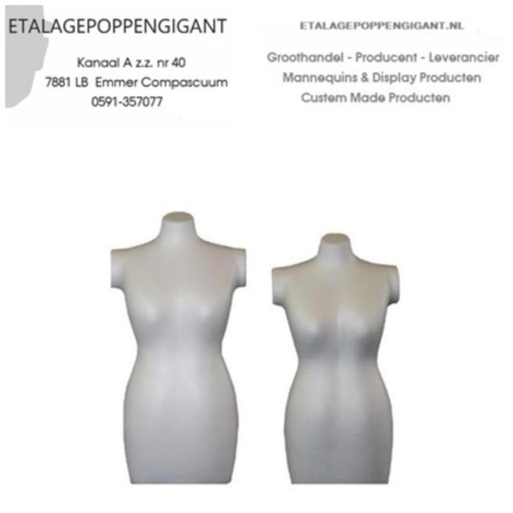 Mini Paspoppen / Mini Buste's Etalagepoppengigant, Hobby en Vrije tijd, Cursusmateriaal, Nieuw, Kunst en Creatief, Ophalen of Verzenden