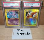 Skyridge Charizard reverse, Espeon Aquapolis PSA 7 POKEMON, Ophalen of Verzenden, Nieuw, Meerdere kaarten, Foil