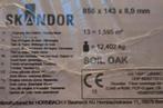 GEZOCHT: Skandor soil oak, Ophalen, Zo goed als nieuw, 25 tot 50 m², Laminaat
