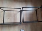 Set van 2 metalen wandrekken, industrieel, Ophalen, Zo goed als nieuw