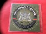 Nieuwe sticker van nationale Reserve Natres, Verzamelen, Embleem of Badge, Nederland, Landmacht, Verzenden