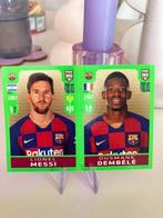 Panini Lionel Messi & Ousmane Dembélé, Ophalen of Verzenden, Zo goed als nieuw, Buitenlandse clubs, Poster, Plaatje of Sticker