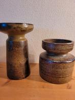 2x Zaalberg Holland keramiek vintage vaas vaasje design, Antiek en Kunst, Antiek | Keramiek en Aardewerk, Ophalen of Verzenden