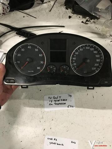 Vw Golf 5 1.4 handgesch. 5 bak  2004  Km Tellerklok beschikbaar voor biedingen