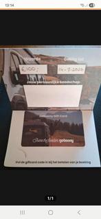 Cadeaukaart Goboony, Tickets en Kaartjes, Eén persoon, Cadeaubon