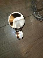 Kristal bonbonniere karaf  2 x karaf met glazen bol bovenop., Antiek en Kunst, Antiek | Glas en Kristal, Ophalen of Verzenden