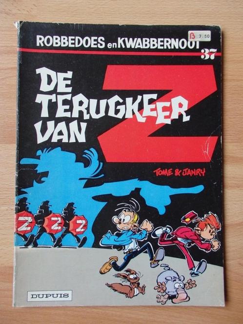 Robbedoes en Kwabbernoot 37 - De terugkeer van Z, Boeken, Stripboeken, Gelezen, Eén stripboek, Ophalen