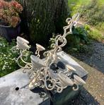 Metalen kroonluchter voor kaarsen Kerst, Huis en Inrichting, Ophalen of Verzenden, Zo goed als nieuw