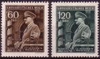 Set Hitler Zegels uit 1944 (BM 136-137) - 01, Verzamelen, Militaria | Tweede Wereldoorlog, Verzenden, Overige soorten, Duitsland