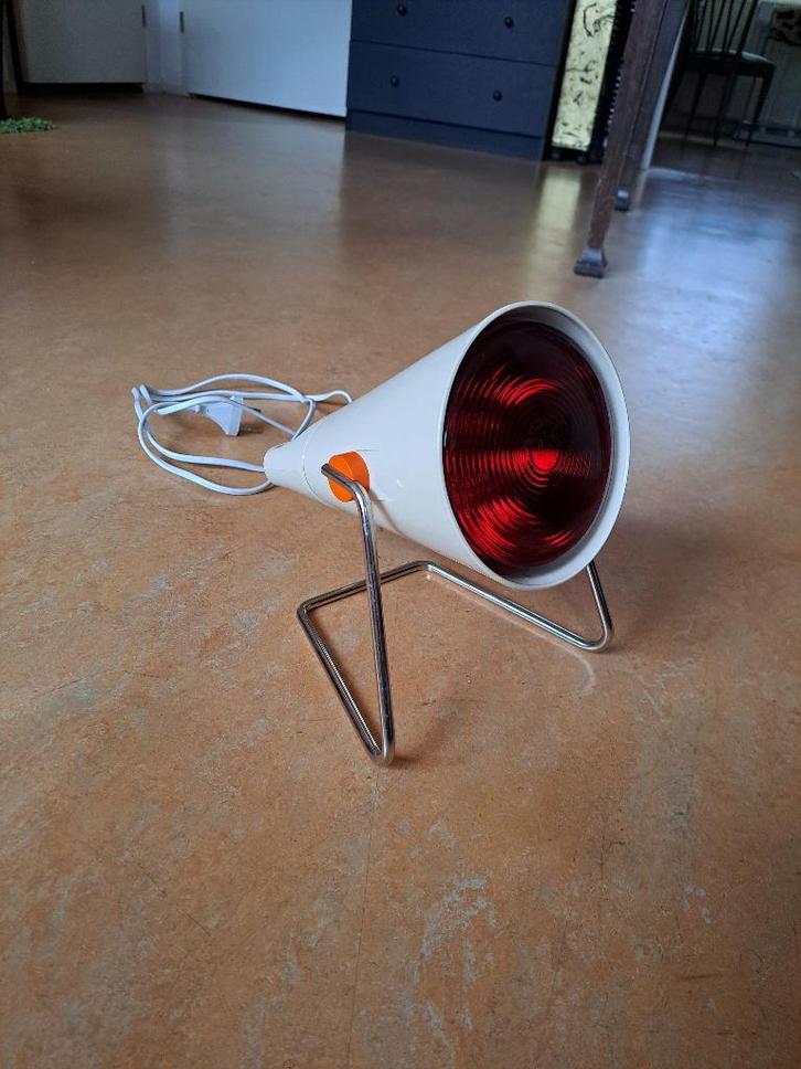 Philips Infraphil HP3609 warmtelamp, vintage, Verzamelen, Overige Verzamelen, Gebruikt, Ophalen of Verzenden