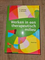 C. Janzing - Werken in een therapeutisch milieu, C. Janzing; J. Kerstens, Ophalen of Verzenden, Zo goed als nieuw