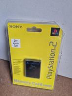ps2 vintage memory card playstation sony 8mb nieuw, Ps2, N, Zwart, Nieuw