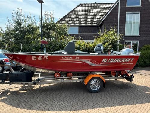 Alumacraft Classic 1650 / Roofvisboot / karperboot, Watersport en Boten, Vis- en Consoleboten, Gebruikt, 50 tot 70 pk, 3 tot 6 meter