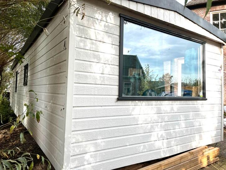 Woonunit / nette chalet te koop MOET NU WEG, Caravans en Kamperen, Stacaravans, tot en met 2, Ophalen
