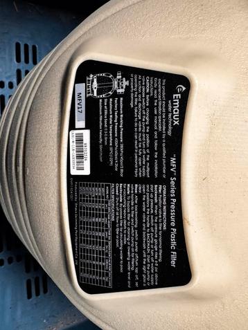 Grote zwembad of vijver filter beschikbaar voor biedingen