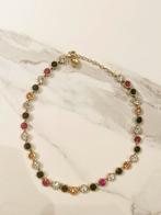 Gucci multicolor kristalstenen ketting en armband, Sieraden, Tassen en Uiterlijk, Kettingen, Overige kleuren, Ophalen of Verzenden