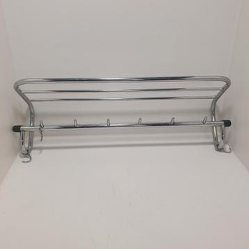 Vintage chromen kapstok beschikbaar voor biedingen