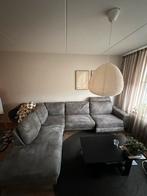 Luxe Hoekbank (295cm) Antraciet, Ophalen, 250 tot 300 cm, Gebruikt, 100 tot 125 cm