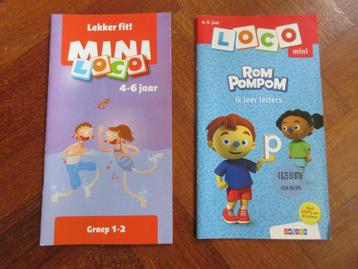Loco Mini : doos + 2 boekjes Groep 1 - 2 beschikbaar voor biedingen