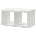 Kallax kast 2 vakjen, Huis en Inrichting, Kasten | Wandmeubels, Ophalen, Gebruikt, 25 tot 50 cm, Minder dan 150 cm