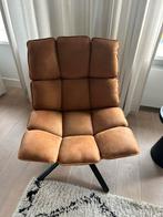 Draaifauteuil, model Daan, cognac kleur *PERFECTE STAAT*, Minder dan 75 cm, Zo goed als nieuw, 50 tot 75 cm, Ophalen