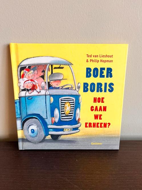 Ted van Lieshout - Boer Boris, hoe gaan we erheen?, Boeken, Prentenboeken en Plaatjesalbums, Nieuw, Ophalen of Verzenden