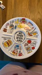 Service Blond BBQ GOURMET, Blond Amsterdam, Ophalen of Verzenden, Zo goed als nieuw, Bord(en)