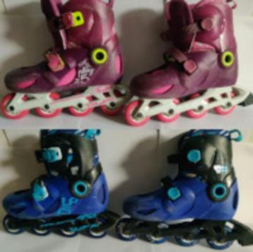 2 paar Oxelo inline skates maat 34-36 | jongen | meisje beschikbaar voor biedingen