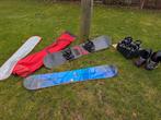 Burton custom & k2 snowboard + toebehoren, Sport en Fitness, Ophalen, Zo goed als nieuw, Board