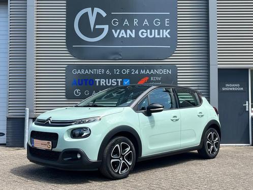 Citroen C3 1.2 Shine Clima,Cruise,Navi,AppleCarPlay,Stoelver, Auto's, Citroën, Bedrijf, Te koop, C3, ABS, Achteruitrijcamera, Airbags
