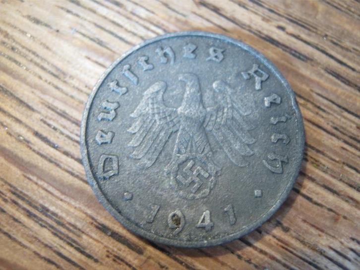 Nazi-Duitsland 10 Reichspfenning 1941, Berlijn, WW2 #663, Postzegels en Munten, Munten | Europa | Niet-Euromunten, Losse munt