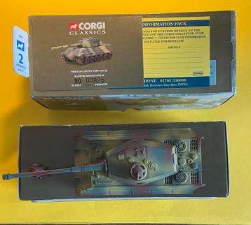 Corgi Toys King Tiger heruitgave beschikbaar voor biedingen