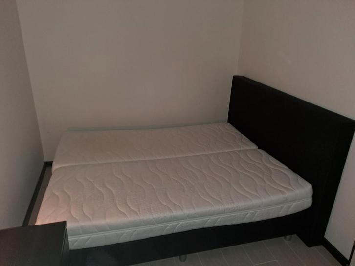 leenbakker boxspring alta 160 x 200 met matrassen en topper, Huis en Inrichting, Slaapkamer | Boxsprings, Gebruikt, 160 cm, Tweepersoons