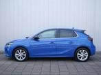 Opel Corsa 1.2 Turbo 100 Pk Elegance Automaat Apple Carplay, Auto's, 101 pk, Gebruikt, Blauw, Leder en Stof