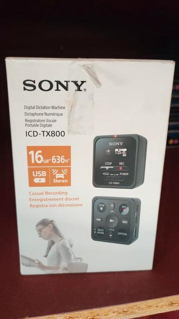 16GB TX Series Digital Voice Recorder beschikbaar voor biedingen