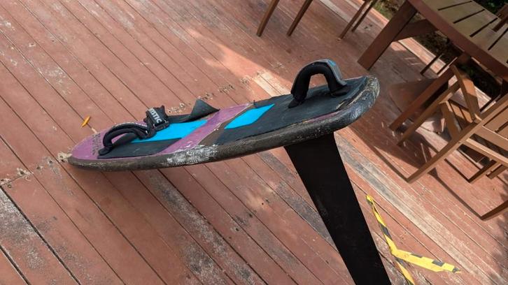 Slingshot Phantasm foil with Maxcustom handmade board, Watersport en Boten, Kitesurfen, Gebruikt, Foil, Ophalen of Verzenden