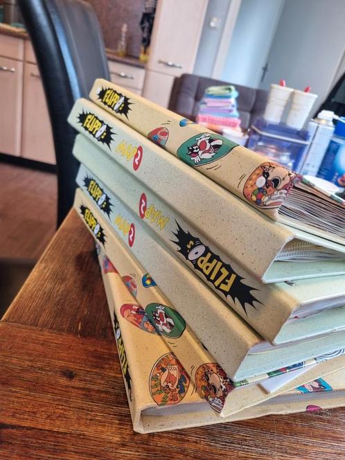 6 mappen met flippo's, Boeken, Partijen en Verzamelingen, Zo goed als nieuw, Ophalen