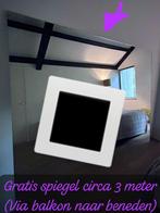 Gratis spiegel 3 meter breed, Huis en Inrichting, Woonaccessoires | Spiegels, Ophalen of Verzenden, Rechthoekig, Minder dan 100 cm