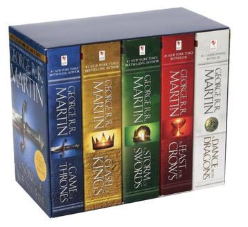 George R.R. Martin - A Song of Ice and Fire (5 losse boeken) beschikbaar voor biedingen