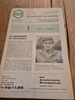 FC GRONINGEN  - FC DEN BOSCH, Ophalen of Verzenden, Overige binnenlandse clubs