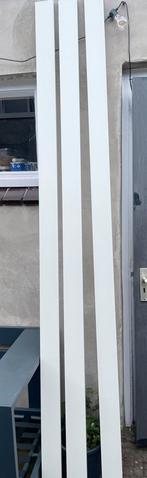 Hoge plinten wit 9 cm x 240 cm, Doe-het-zelf en Verbouw, Plinten en Afwerking, Ophalen, Nieuw, Mdf, 200 tot 250 cm