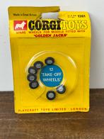 Corgi Toys 1361 Spare Wheels Golden Jacks 6, Hobby en Vrije tijd, Modelauto's | 1:43, Ophalen of Verzenden, Zo goed als nieuw