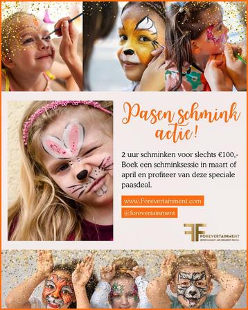Schminken en glitter tatoeages  beschikbaar voor biedingen