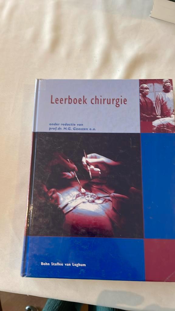 H.G. Gooszen - Leerboek chirurgie, Boeken, Wetenschap, Zo goed als nieuw, Natuurwetenschap, Ophalen of Verzenden